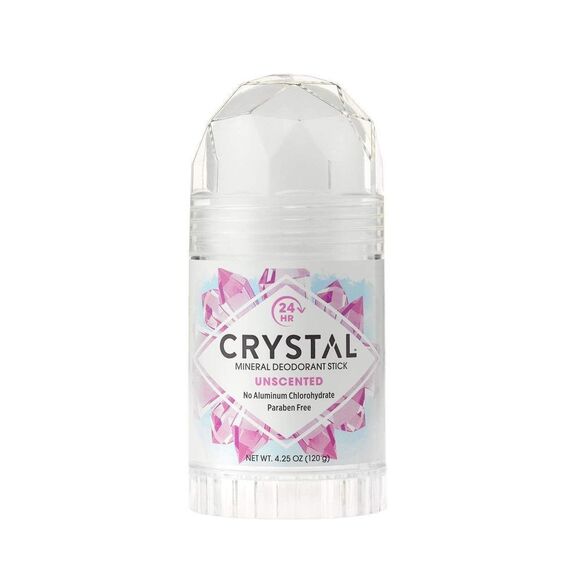Unscented Crystal Mineral Deodorant Stick, 4.25 Oz (Pack Of 12)